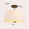 Jonathan Y Isabella 15" 3-Light Modern Contemporary Metal Tapered Drum LED Semi Flush Mount, Oil Rubbed Bronze JYL9922B - alternate 11