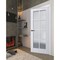 Sartodoors Interior Solid French Door Frosted Glass White 32x96 Solid Core Modern Interior VEREGIO7412ID-WS-3296 - alternate 6