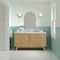 James Martin Vanities Laurent 60 in. Single Vanity, Light Natural Oak, w/ 3 CM Eternal Jasmine Pearl Silestone Top 545-V60S-LNO-FEJP - alternate 6