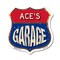Signmission Ace's Garage, 6 Inch X 6 Inch, Plastic Sign SHI-P-6-383-ACE - alternate 1