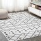 Jonathan Y Nokat Tribal Bohemian Ivory/Black 3 ft. x 5 ft. Indoor/Outdoor Area Rug SMB131D-3 - alternate 8