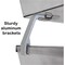 Acrimet Facility 2 Tier Letter Tray Side Load Letter Size A4 Desktop File Organizer Plastic Smoke 253.1 - alternate 7