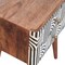 Homeroots 23" Black Solid Wood Two Drawer Nightstand 651751 - alternate 8
