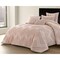 Homeroots Blush Twin Polyester 180 Thread Count Washable Duvet Cover Set 529054 - alternate 9