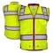 Dome75 OMNI Series OV6100 HiVis Class 2 Heavy Duty Utility Vest MD OV6124 - alternate 7