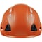 Ironwear Raptor 3976 Type II Class C Vented Safety Helmet Orange 3976-O - alternate 1