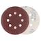 Gator Finishing 5" Red Resin Random Orbit Sander Hook and Loop Discs, 80 Medium Grit Remove 4344 - alternate 10