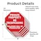 Signmission Private Property No Trespassing Vio, 4 inch X 4 inch, Vinyl Decal, 5PK OC-D-5PACK-4-157 - alternate 4