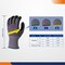4Dock Micro Foam Nitrile Coated Glove, Gray/Green, M 3 PK WG009-M - alternate 5