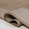 Jonathan Y Hali Coastal Casual Wide Stripe Border Beige/Cream 2 ft. x 8 ft. Indoor/Outdoor Runner Rug TSN211A-28 - alternate 8