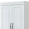 Homeroots 74" White Two Door Two Drawer Combo Dresser 568810 - alternate 9