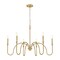 Z-Lite Jisele Rubbed Brass 6 Light Chandelier 4505-6RB - alternate 7