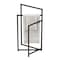 Gatco Modern Floor Standing Open Arm Bath Towel Holder, Matte Black 1520MX - alternate 6