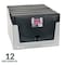 C-Line Products 8-1/2" x 11" Smoke Horizontal 7-Pocket Expanding File, 12EA/DS 48301-DS - alternate 4
