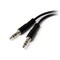 Startech.Com HEADSET SPLITTER 4 PIN TO 2X 3 PIN FM MUYHSFMM - alternate 2