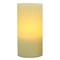Homeroots 8" Ivory Flameless Pillar Candle 485138 - alternate 1