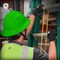 Ge Hard Hat, Vented, Green GH328N - alternate 4