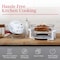 Classic Cuisine Air Fryer Halogen Oven with 12 to 17 Quart Capacity, Accessories Glass Air Fryer 82-CC-1000-NW - alternate 10