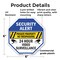 Signmission Security Alert Private Property No, 6 Inch X 6 Inch, Plastic Sign OC-P-6-187 - alternate 7
