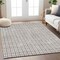 Homeroots 8' X 10' Taupe And Gray Geometric Washable Indoor Outdoor Area Rug 595610 - alternate 9