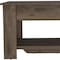Homeroots 40" Dark Brown Storage Bench with Flip Top 535166 - alternate 12