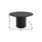 Homeroots 52" Black Solid Wood Pedestal Base Round Top Dining Table 721053 - alternate 6