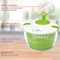 Brentwood Industries 5 Quart Salad Spinner with Serving Bowl in Green KA-5030G - alternate 6