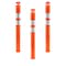 Xpose Safety 3 Pack 42in T-Top Orange Traffic Delineator Post, 3PK DLT-ORG-42-3-X-S - alternate 1