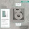 Hansgrohe Original Recessed Toilet Paper Holder w/ Storage & Tileable Door in Brushed Stainless Steel 56058800 - alternate 5