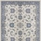 Homeroots 7' X 10' Ivory And Blue Floral Indoor Outdoor Area Rug 573049 - alternate 1