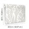 York Wallcoverings Joyful Dancers Lichen Grey Wallpaper ZM2835 - alternate 5