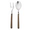 Mepra Fantasia Serving Set - 2 Pieces - Tobacco 10M622110 - alternate 1