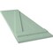 Ekena Millwork True Fit PVC, Three Board Joined Board-n-Batten Shutters w/Z-Bar, Seaglass , 16 1/8W x 32H, PR TFP102BBF16X032SG - alternate 13