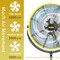 Edendirect 20 inches, 3 speeds, high velocity pedestal fan in yellow, 180 degrees tiltable drum head ZR-FAN-PD20A(YELLOW) - alternate 8