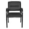 Office Star Products Visitors Guest Chair, Black/Black FL10274-u6 - alternate 8