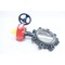 Nibco MANUAL IRON LUGGED BUTTERFLY VALVE 6IN LD-3510-4 - alternate 1