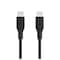 Belkin Braided 100w Usb C 2.0 To Usb C 2.0 Cable 2m, Black CAB014bt2MBK - alternate 1