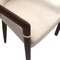 Leisuremod Opaline Series Elegant Wooden Dining Chair in Black Velvet and Taupe OC24BLTP - alternate 10