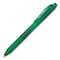 Pentel EnerGel-X Gel Pen, Retractable, Medium 0.7 mm, Green Ink, Translucent Green/Green Barrel, 12PK BL107-D - alternate 2