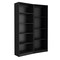 Homeroots Set of Two Black Wood Multi Tier Bookcases 546334 - alternate 1