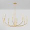 Hudson Valley Lighting Montrose 8 Light Chandelier 44 In. Vintage Gold Leaf/Soft Sand 3158-VGL/SSD - alternate 7