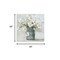 Homeroots 40" x 40" Watercolor Soft Pastel Dogwood Bouquet Canvas Wall Art 398890 - alternate 3