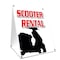 Signmission Scooter Rental, 24 Inch x 18 Inch A-frame Yard Sign, Plastic Sign SBC-1824-Scooter Rental - alternate 1
