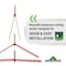 Peakworks Reusable Roof Anchor, Temporary, ANSI, CSA V8229100 - alternate 6