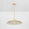 Hudson Valley Lighting Oneida 1 Light Pendant 23.5 In. Vintage Gold Leaf/Soft Sand 1272-VGL/SSD - alternate 7
