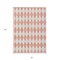 Homeroots 3' X 5' Salmon And Ivory Geometric Washable Indoor Outdoor Area Rug 577103 - alternate 9