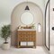 James Martin Vanities Malibu 36" Single Vanity, Amber Birch, w/ 3 CM Siberian Silestone Top 505-V36-AMB-3SFR - alternate 9