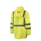 Radians Hi-Vis Rain Coat, Oxford, Class 3 Hi-Vis Green, L RW10-3S1Y-L - alternate 3
