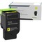 Lexmark Return Program Ultra High-Yield Toner, 7,000 Page-Yield, Yellow 78C0UYG - alternate 1
