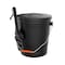Pure Garden Ash Bucket 4.75-Gallon Metal Bucket with Lid & Shovel for Fireplace or Firepit Ashes Fireplace Tools 50-210 - alternate 14